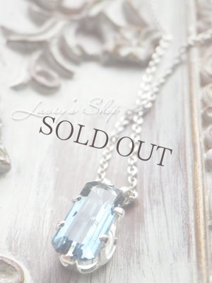 画像8: 宝石ブルートルマリンの1粒ネックレス