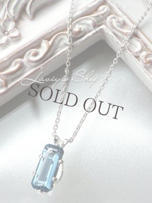 画像6: 宝石ブルートルマリンの1粒ネックレス