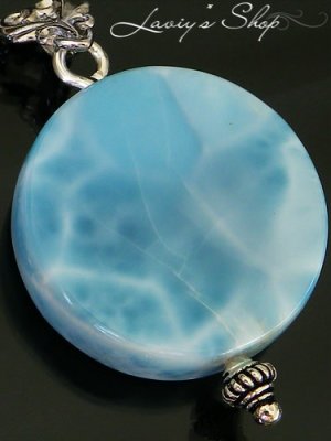 画像2: コインカットラリマールのスタイリッシュネックレス