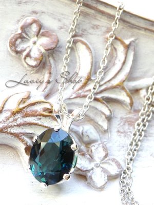 画像4: 宝石インディコライトの1粒ネックレス