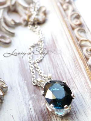 画像7: 宝石インディコライトの1粒ネックレス