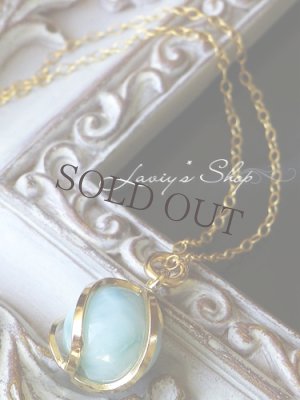 画像2: カジュアルラリマールのデザイントップネックレス