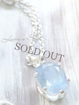 画像4: ブラジル産オペークブルーアパタイトの1粒ネックレス(ファンシー)