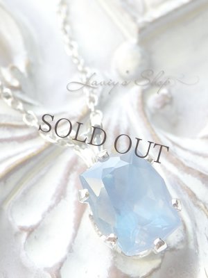 画像3: ブラジル産オペークブルーアパタイトの1粒ネックレス(ファンシー)