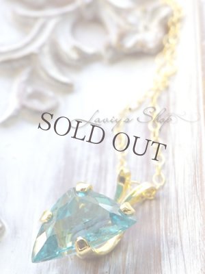 画像6: ファンシーカット！ネオンブルーアパタイトの1粒ネックレス