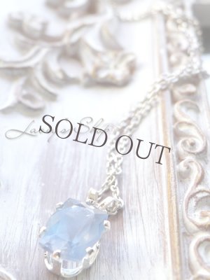 画像5: ブラジル産オペークブルーアパタイトの1粒ネックレス(ファンシー)