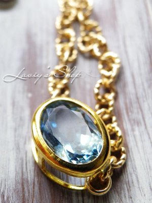 画像4: 非加熱/サンタマリアアクアマリンのチェーンリング