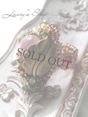 画像8: 宝石猫目ローズクォーツリング~STRAWBERRY-FIELDS~