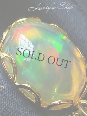 画像6: エチオピア産オパールの1粒ネックレス