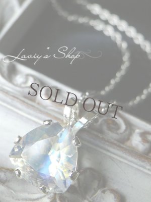 画像2: タンザニア産レインボーアンデシンの1粒ネックレス(TRI)