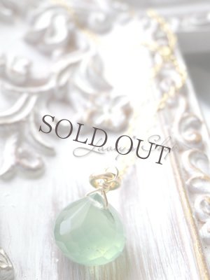 画像5: オニオンカットサーペンティンの1粒ネックレス