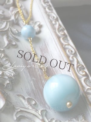 画像5: 高品質ラリマールのYラインネックレス