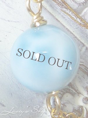 画像7: 高品質ラリマールのYラインネックレス