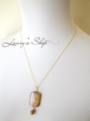 画像10: ラスト！大粒ヒッコライトのデザインネックレス