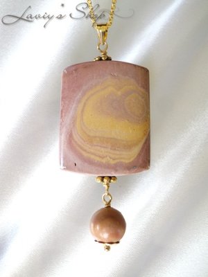 画像7: ラスト！大粒ヒッコライトのデザインネックレス