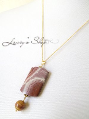 画像8: ラスト！大粒ヒッコライトのデザインネックレス