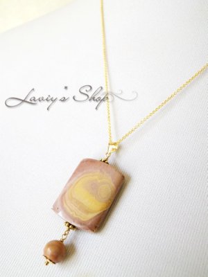 画像9: ラスト！大粒ヒッコライトのデザインネックレス