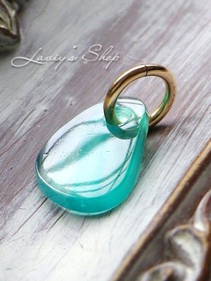 画像8: お値段据え置き！ファンシーシェイプシーブルースミソナイトのNK(1,925ct)