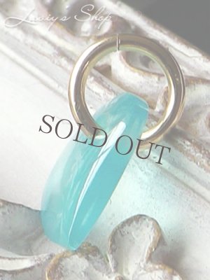 画像4: お値段据え置き！ファンシーシェイプシーブルースミソナイトのNK(1,764ct)