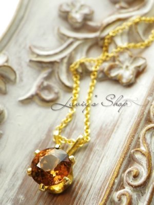 画像6: 宝石ピンキッシュブラウントルマリンの1粒ネックレス