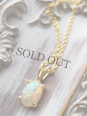 画像9: オーストラリア産セミブラックオパールの1粒ネックレス