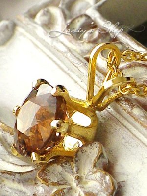 画像3: 宝石ピンキッシュブラウントルマリンの1粒ネックレス