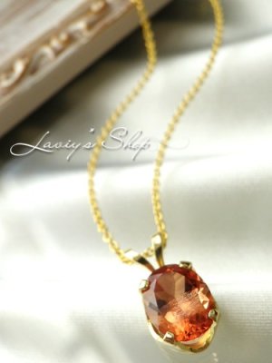 画像8: 逸品！オレゴンサンストーンの1粒ネックレス