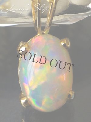 画像6: オーストラリア産セミブラックオパールの1粒ネックレス