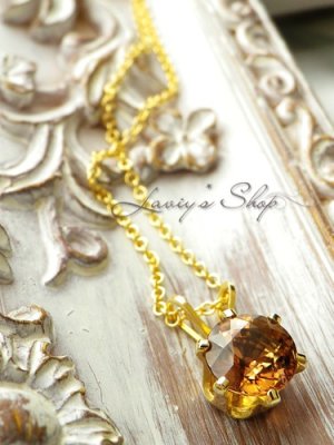 画像5: 宝石ピンキッシュブラウントルマリンの1粒ネックレス