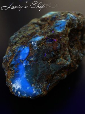 画像4: ドミニカ共和国産ブルーアンバー原石(67,2ct.)