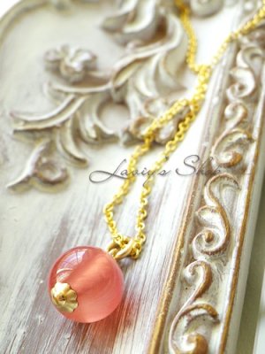 画像7: SAグレード！アルゼンチン産インカローズの1粒ネックレス