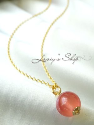 画像5: SAグレード！アルゼンチン産インカローズの1粒ネックレス