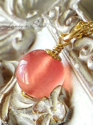 画像2: SAグレード！アルゼンチン産インカローズの1粒ネックレス