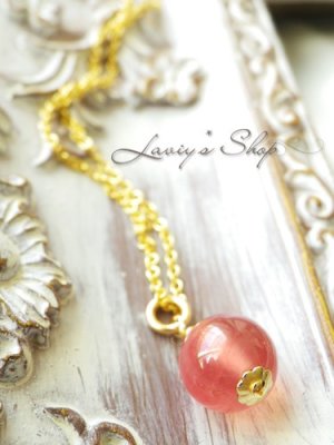 画像6: SAグレード！アルゼンチン産インカローズの1粒ネックレス