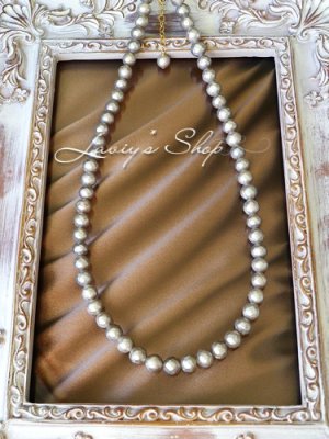 画像5: 高品質カットパールの一連ネックレス(シルバー)