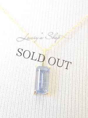 画像8: 手巻き枠！K18稀少宝石エレメージェーバイトの1粒ネックレス