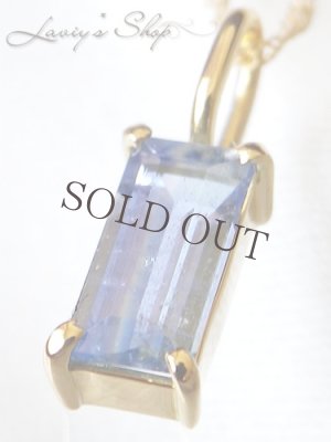 画像5: 手巻き枠！K18稀少宝石エレメージェーバイトの1粒ネックレス