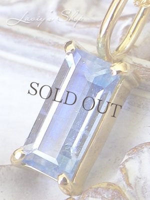 画像6: 手巻き枠！K18稀少宝石エレメージェーバイトの1粒ネックレス