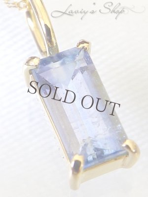 画像4: 手巻き枠！K18稀少宝石エレメージェーバイトの1粒ネックレス