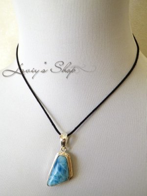 画像7: 大特価！高品質ラリマールのペンダントトップ(11,6g)