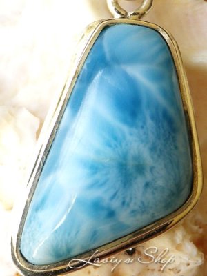 画像3: 大特価！高品質ラリマールのペンダントトップ(11,6g)