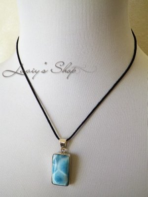 画像7: 大特価！高品質ラリマールのペンダントトップ(9,3g)