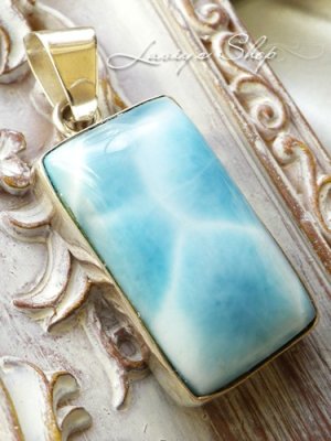 画像4: 大特価！高品質ラリマールのペンダントトップ(9,3g)