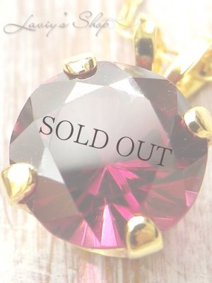 画像7: 美色！宝石ロードライトガーネットの1粒ネックレス