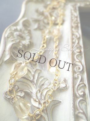 画像6: オレゴンサンストーンのロングチェーンネックレス