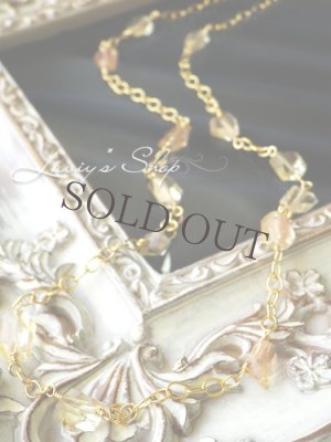 画像4: オレゴンサンストーンのロングチェーンネックレス