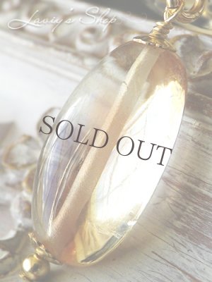 画像5: 大粒オレゴンサンストーンのスタイリッシュデザインネックレス