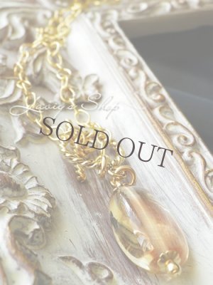 画像7: 大粒オレゴンサンストーンのスタイリッシュデザインネックレス