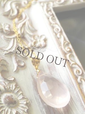 画像6: ブラジル産大粒ローズクォーツの1粒ネックレス