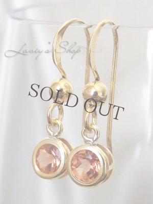 画像5: 宝石アンデシンの1粒ピアス